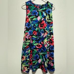 Apt 9  Sleeveless Floral Dress - Size Small